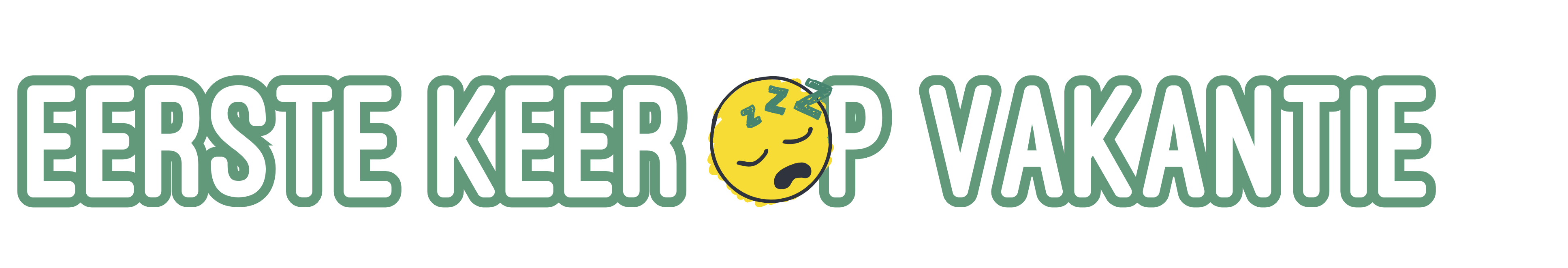 eerste keer op vakantie