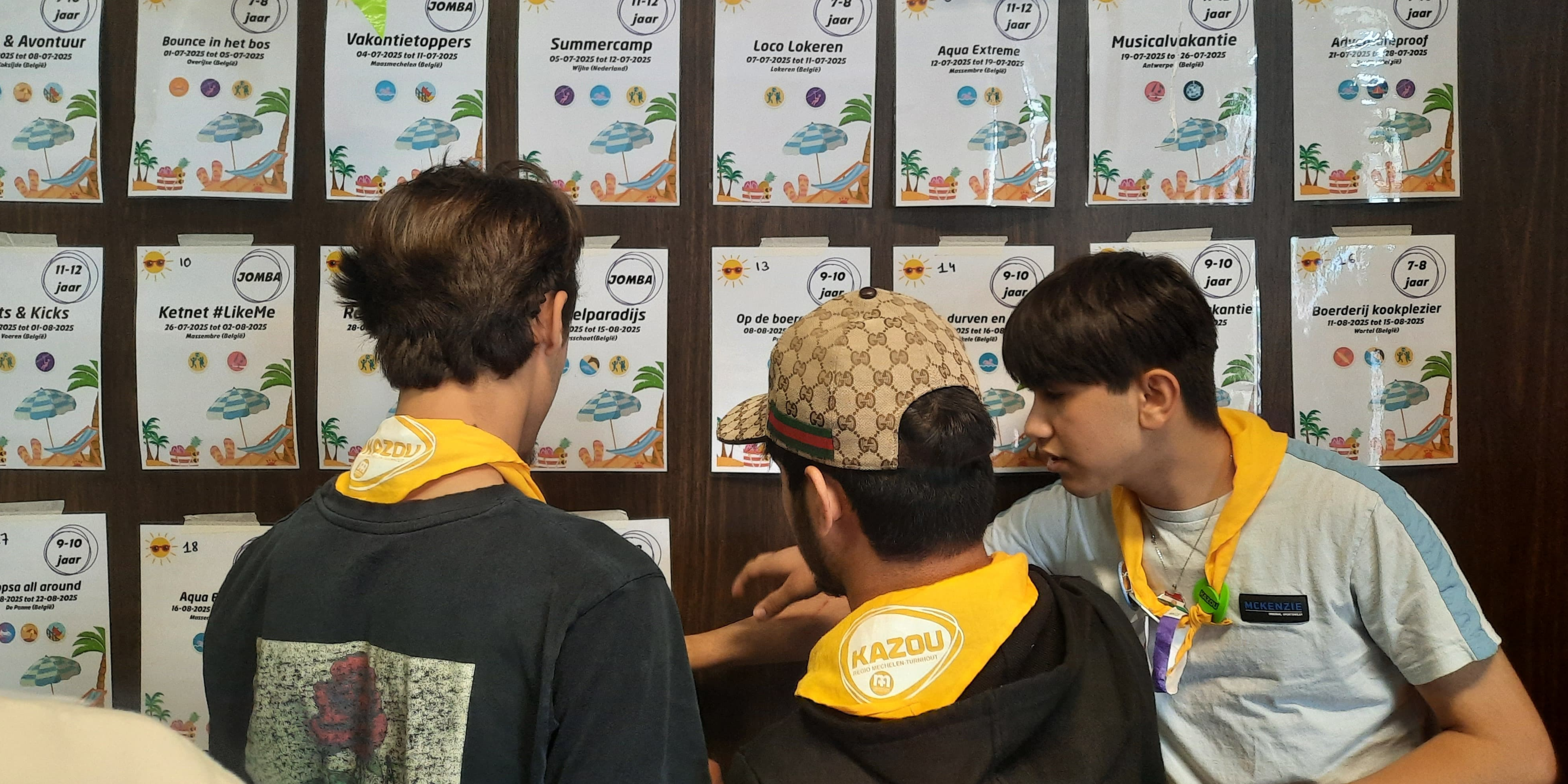 Startanimator op vakantie